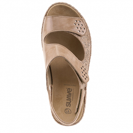Сандалии Suave Athens женские 15013T-1I38,3197,S396 бежевые. Изображение 3 из 4