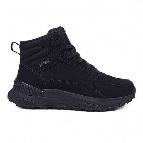 Кроссовки Strobbs с мехом мужские C9414-3 черные. Изображение 2 из 4