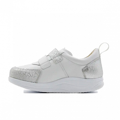 Полуботинки ортопедические Ортомода женские 82389-Х-505 СД белые. Изображение 4 из 4