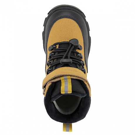 Ботинки ортопедические Ортобум утепленные для мальчиков 81054-01 горчичный/черный. Изображение 3 из 5