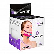 Кинезио тейп Bio Balance Tape Face для лица 5см х 5м белый.